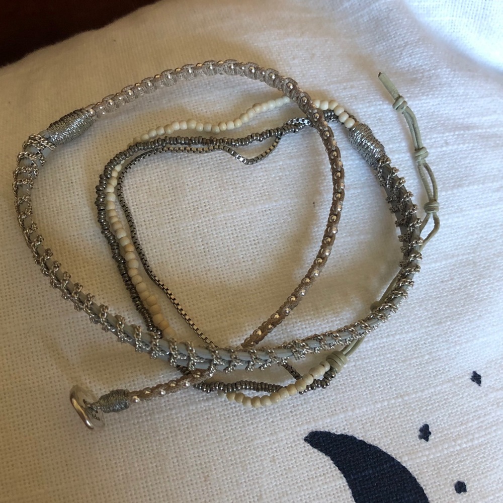 Silver Wrap Bracelet